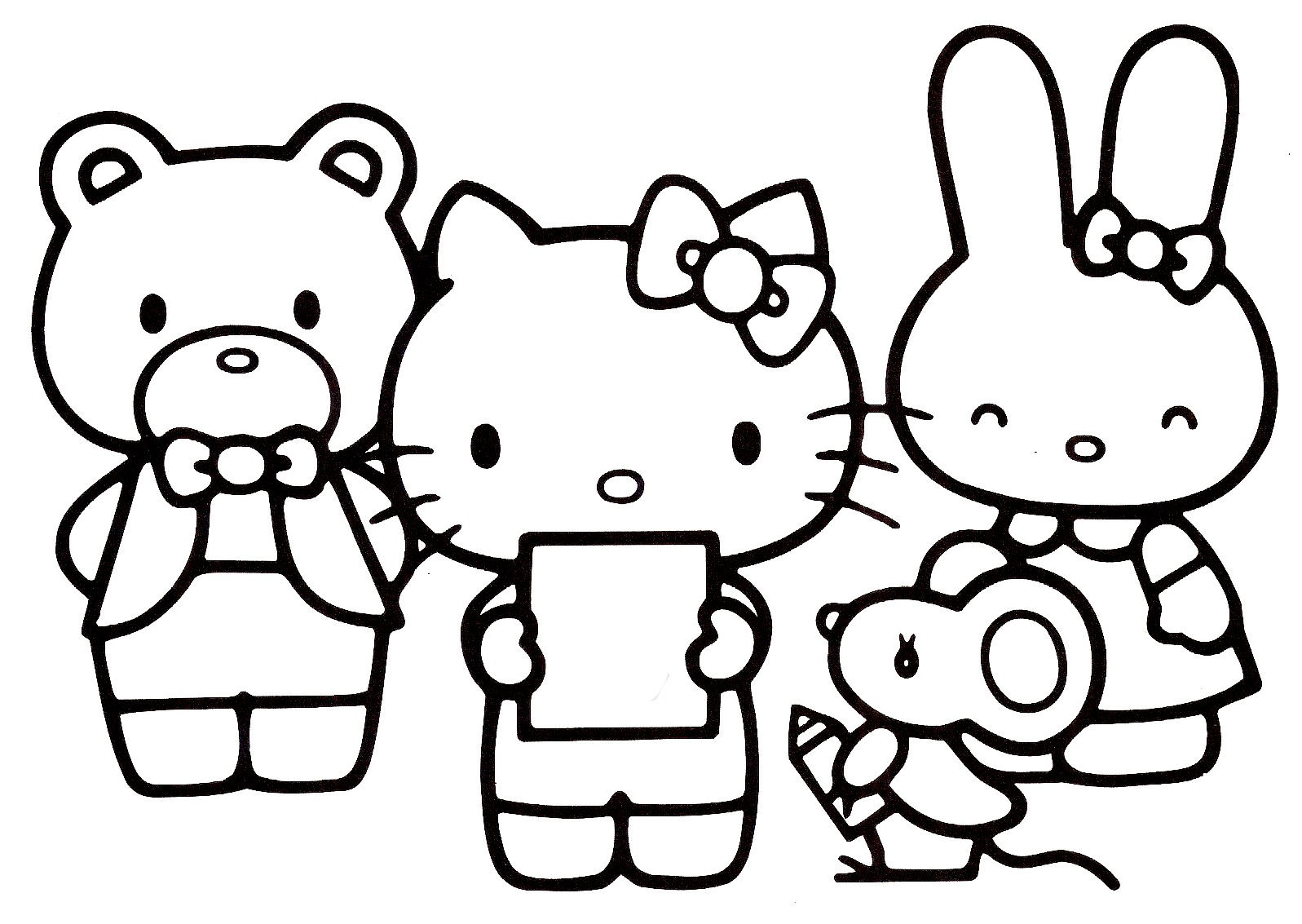 rub coloriages hello kitty 2